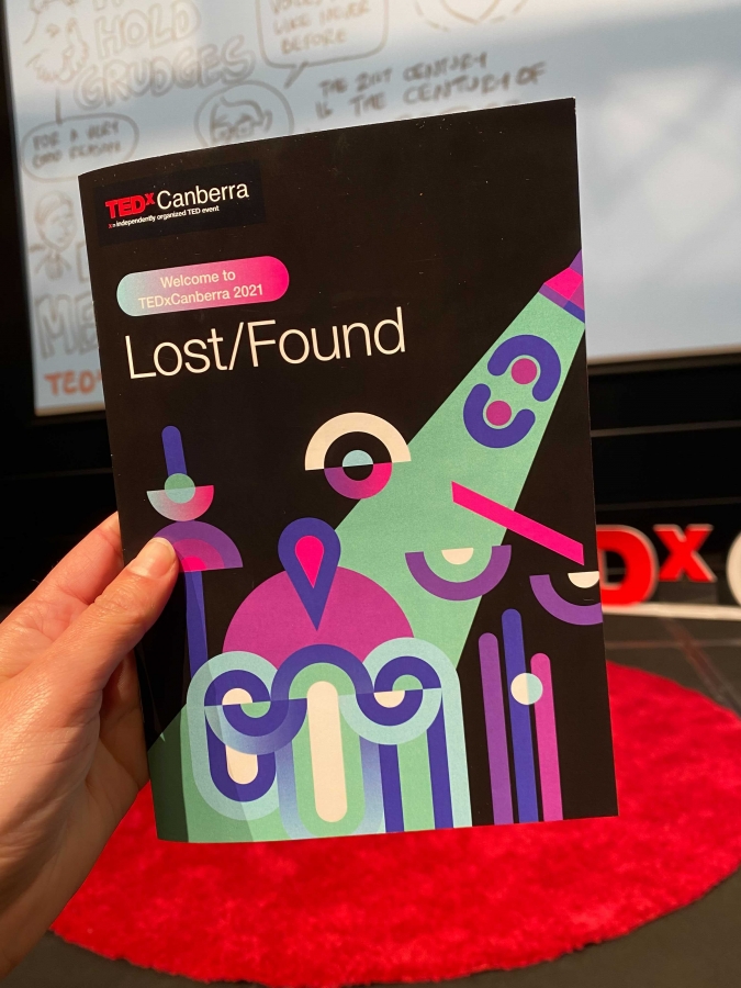 TEDx Lost/Found program cover
